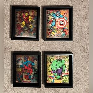 Hologram super hero pics